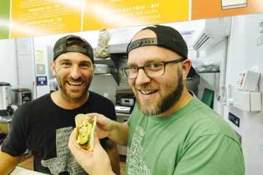 Get on the flavor train! Breakfast taco stand opens inside Clark Street station