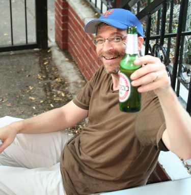 Beer bust man fights back!