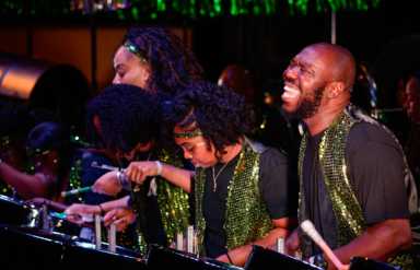 Steel-ing the show! Pan bands battle for $20K prize in borough-wide contest