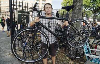 Concrete jumble! Slopers score new old bikes at flea market