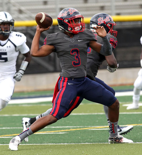 Flying high: Passing game lands Erasmus a victory