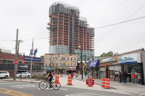New tower looms over Sheepshead Bay