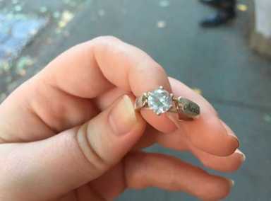 Out of the loop: Diamond ring found in Brooklyn Heights