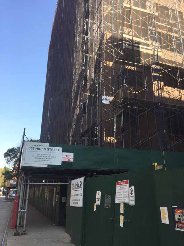 Workers injured by falling bricks at LICH — victims taken to LICH