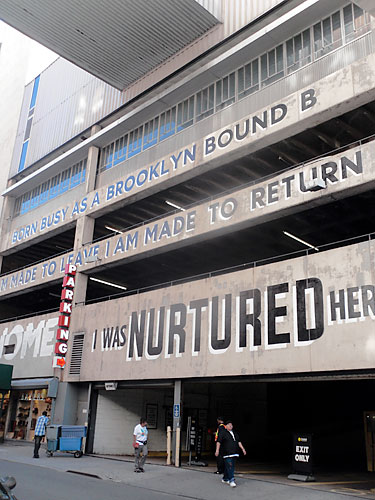 Graffiti artist writes ‘Love Letter’ across ugly Downtown garage