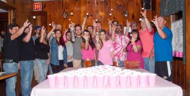 Drink to that! ‘Beer pong’ cancer fund-raiser in Marine Park