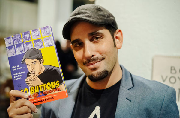 Button in: Park Slope writer debuts at Brooklyn comics fest