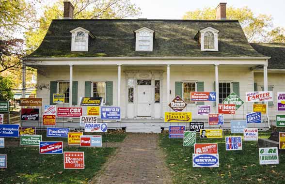 Garden of beaten! Exhibit sports yard signs for presidential losers — and it’s about to get a new addition!