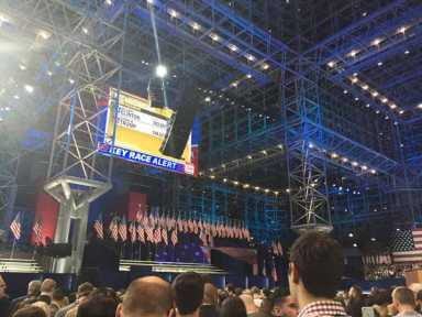 Reporter’s notebook: I sat ringside while Hillary’s election-night party was pooped