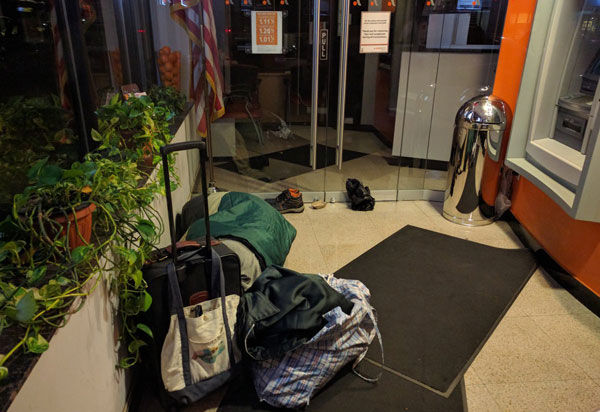Cashless advance: Homeless depositing themselves in Bay Ridge banks