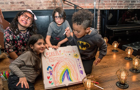 Fire it up! New ‘Brooklyn Firefly’ is a combination pizza palace and performance venue