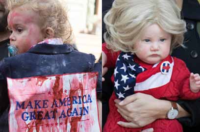 October surprise: Carroll Gardens tots dressed as presidential candidates for Halloween Parade