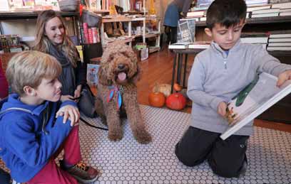 Pup fiction: Park Slope kids read to dogs at Brooklyn’s most adorable event