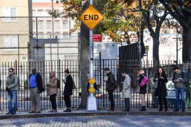 Shock and awww: Tears flow in Park Slope after Trump upset