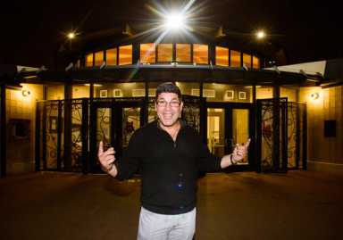 Illuminated! Community group pays for city to brighten Carmine Carro Center