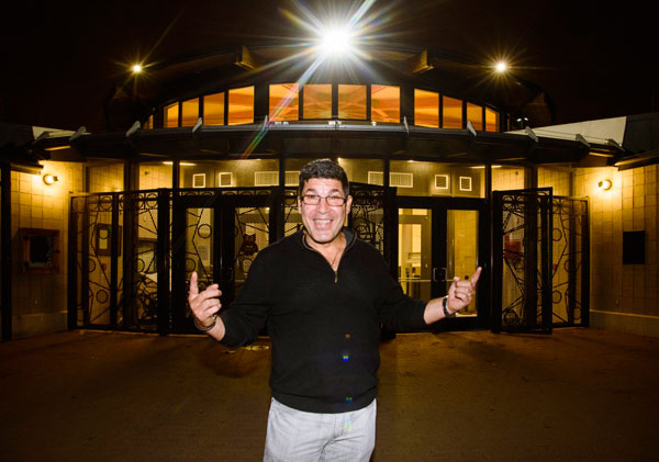 Illuminated! Community group pays for city to brighten Carmine Carro Center