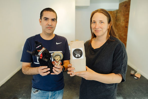 Caffeine free: Artist opens cash-optional coffee shop in Williamsburg