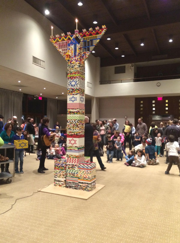 Festival of bites: Families to build giant Lego menorah at Chinese feast