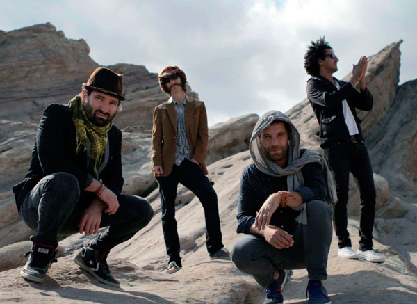 Light rock: Moshav band plays menorah lighting