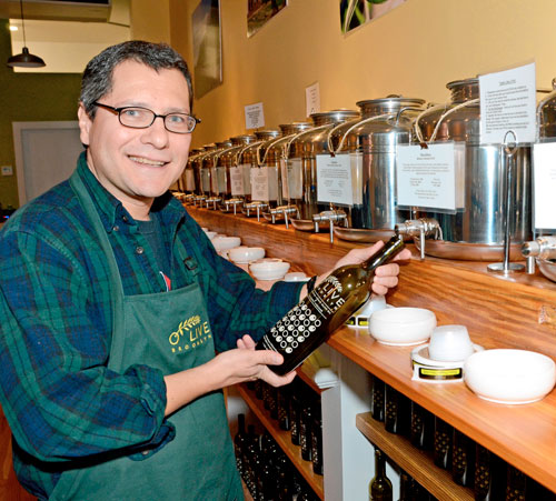 New tasting room treats olive oil like wine