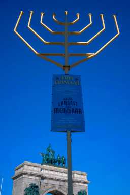 Size matters: Rabbis battle for biggest-menorah bragging rights