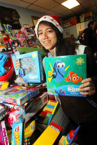 Elf-less: Kids learn spirit of giving at 41st Assembly District toy drive