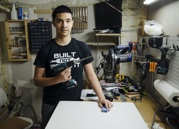 Whittle kid! Sunset Park teen is a furniture-making phenom