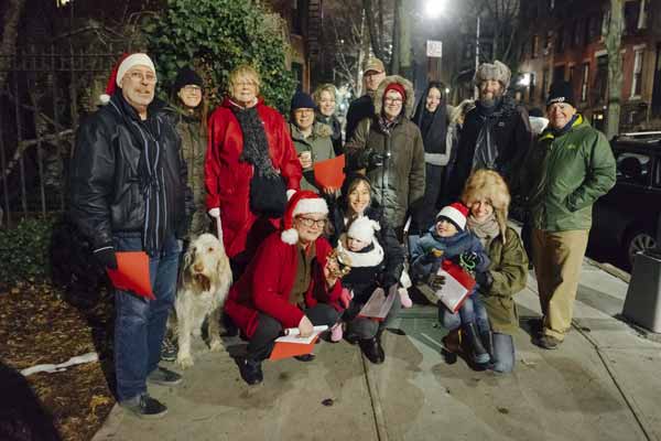 Merry whatever! Carolers spread multi-faith holiday cheer in Boerum Hill