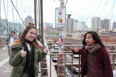 Low key: Brooklyn Bridge ‘love lock’ crackdown looks like a success