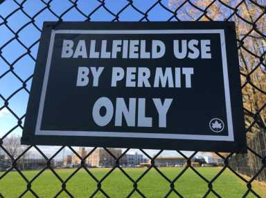 Delay of game! Locals demand city re-open permit-only ball field to the public