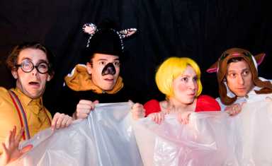 Hack & splash!: Kids’ show satire leaves audience covered in gore