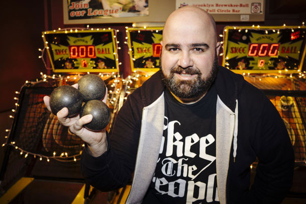 A whole new ball game: Brewskee-ball rolls out its winter league