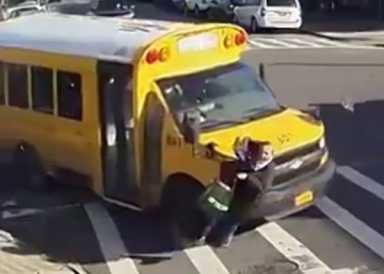 Bus driver hits Midwood pedestrian