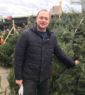 Meet Brighton Beach’s secret post-Christmas tree markets