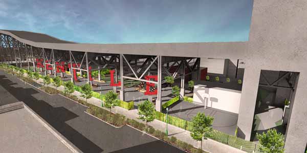 EXCLUSIVE: Kentile Floors sign and Under the Tracks Playground restoration plan revealed!