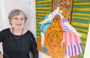 Pow ’er up! Colorful exhibit re-imagines old images