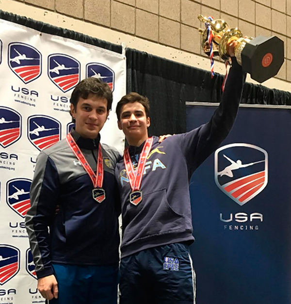 Thrust into greatness! Brighton Beach teen is national fencing champ