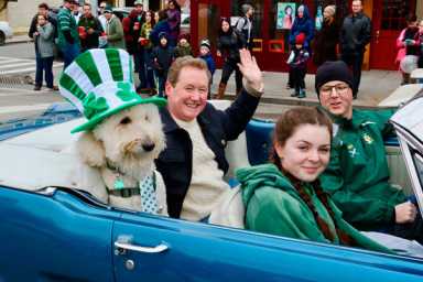 Eire of the dog! Seamus is star of Bay Ridge St. Patrick’s Parade — again!