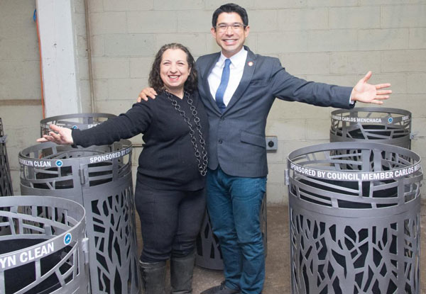 Cannery no! New bins illicitly bear Councilman Menchaca’s name