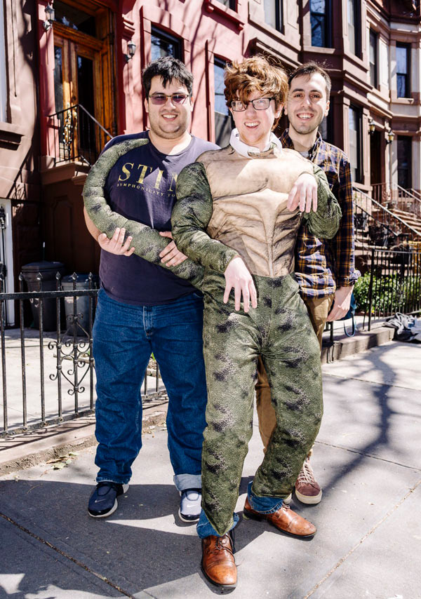 The lizard of ha’s!: Comedy show blows lid off reptile conspiracy
