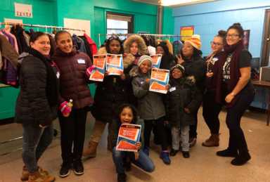 WE give back — students help those in need