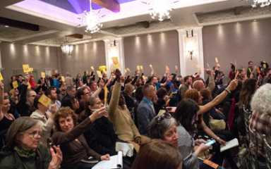 Bay Ridgites host town hall for Donovan — who didn’t show