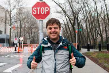 City installs new Downtown stop sign to keep tourists safe