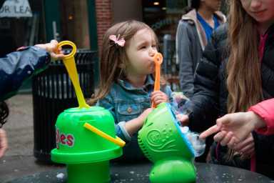 Kids celebrate Earth Day in  Heights