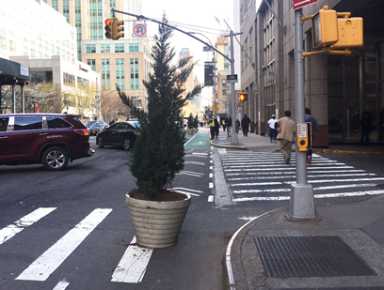 Game of musical planters continues on Jay Street