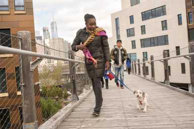 Bounce in our step: Squibb Park Bridge reopens after 32-month closure