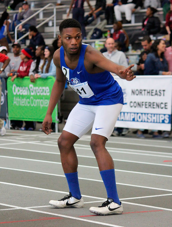 Hitting his stride: St. Francis sprinter dominates in multiple events