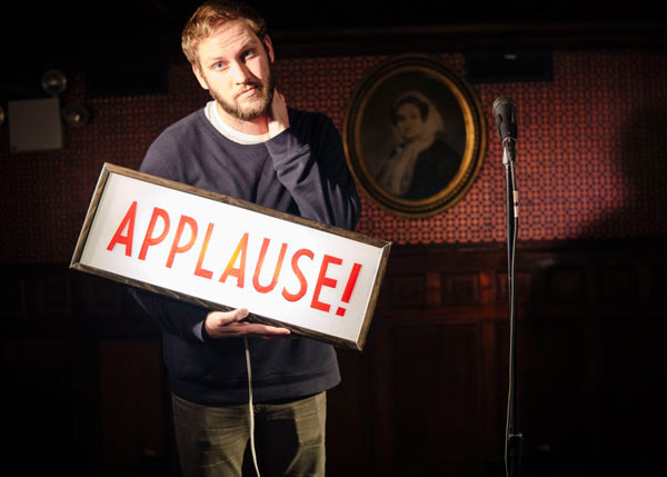 Host with the boast! Comedian leads a compliment contest