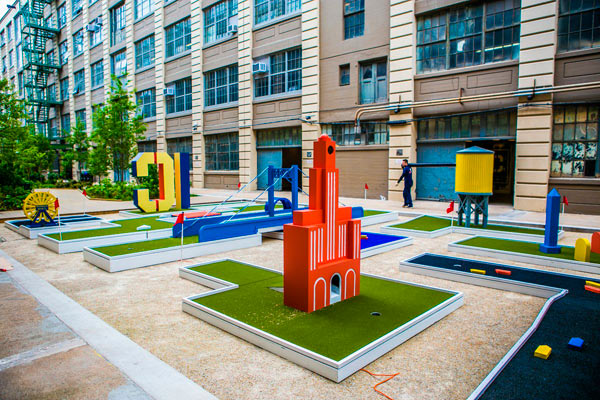 Putter there! Mini-golf course creates mini-Brooklyn
