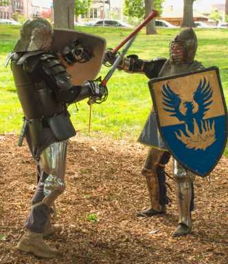 Lords of the helm! Viking fest welcomes swords and Swedes